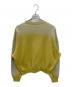 ryaw (リャウ) FADE SYNOMUS CREWNECK イエロー サイズ:2 未使用品：15000円
