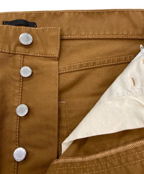 PRADA（プラダ）PRADA (プラダ) Moleskin Pants ブラウン サイズ:32の古着・服飾アイテム