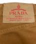 中古・古着 PRADA (プラダ) Moleskin Pants ブラウン サイズ:32：50000円
