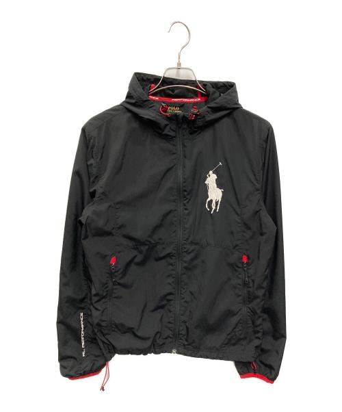 POLO RALPH LAUREN（ポロ・ラルフローレン）POLO RALPH LAUREN (ポロ・ラルフローレン) ビッグポニー パフォーマンスジャケット ブラック サイズ:Sの古着・服飾アイテム