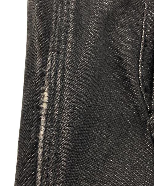 stussy（ステューシー）stussy (ステューシー) DENIM HOOD ZIP BLOUZON ブラック サイズ:Lの古着・服飾アイテム