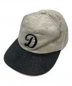THE H.W.DOG&CO.エイチダブリュードッグアンドコー）の古着「MA-1 MID PROFILE CAP」｜ブラック×グレー
