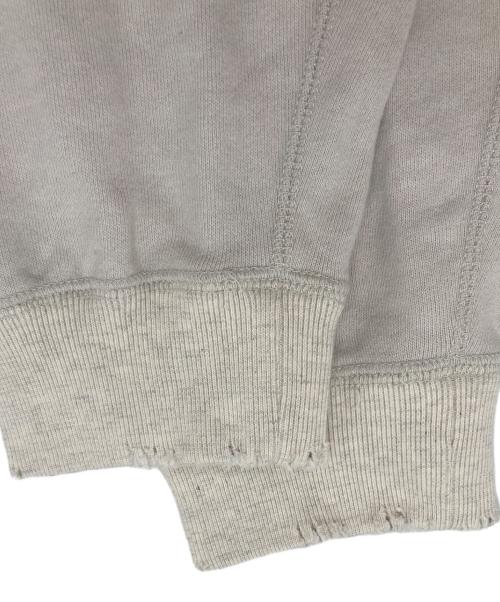 Work of Art Kendai（ワークオブアートケンダイ）Work of Art Kendai (ワークオブアートケンダイ) Damaged Sweat SH ベージュ サイズ:Mの古着・服飾アイテム