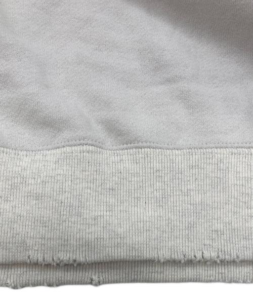 Work of Art Kendai（ワークオブアートケンダイ）Work of Art Kendai (ワークオブアートケンダイ) Damaged Sweat SH ベージュ サイズ:Mの古着・服飾アイテム