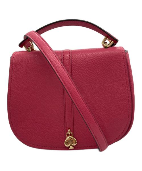 Kate Spade（ケイトスペード）Kate Spade (ケイトスペード) ケイラサドルバッグ ピンクの古着・服飾アイテム