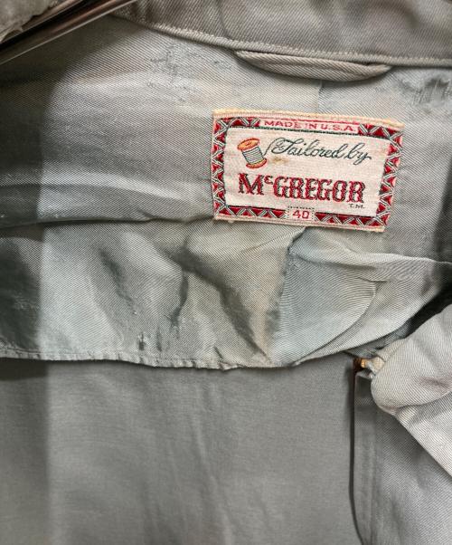 McGREGOR（マックレガー）McGREGOR (マックレガー) ギャバジンジャケット グリーン サイズ:40の古着・服飾アイテム