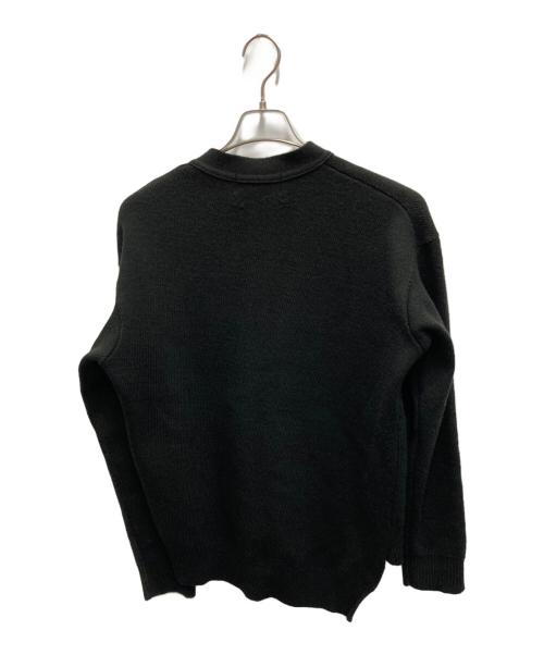 CDG（シーディージー）CDG (シーディージー) ツイスト-捻じれ-カーディガン ブラック サイズ:Mの古着・服飾アイテム