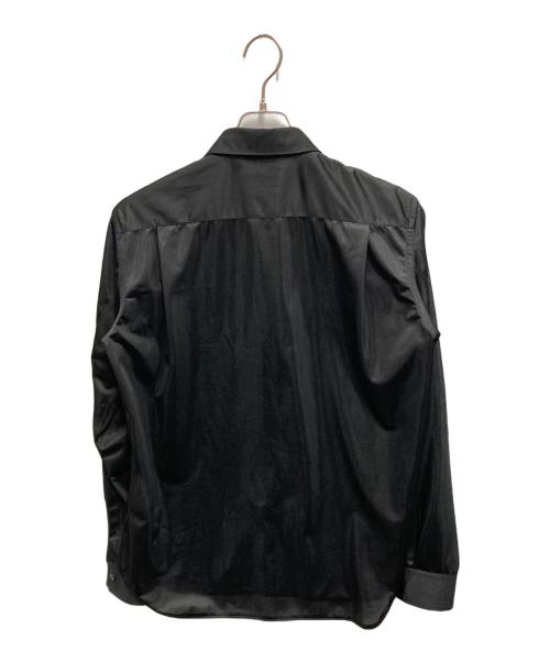 COMME des GARCONS HOMME PLUS（コムデギャルソンオムプリュス）COMME des GARCONS HOMME PLUS (コムデギャルソンオムプリュス) チェストポケット シャツ ブラック サイズ:Sの古着・服飾アイテム