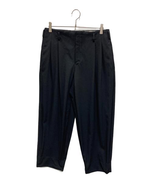 COMME des GARCONS HOMME PLUS（コムデギャルソンオムプリュス）COMME des GARCONS HOMME PLUS (コムデギャルソンオムプリュス) 2タック スラックス ブラック サイズ:XSの古着・服飾アイテム