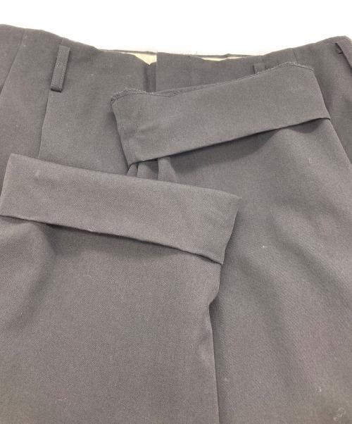 COMME des GARCONS HOMME PLUS（コムデギャルソンオムプリュス）COMME des GARCONS HOMME PLUS (コムデギャルソンオムプリュス) 2タック スラックス ブラック サイズ:XSの古着・服飾アイテム