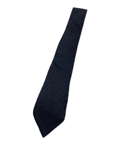 COMME des GARCONS HOMME DEUX（コムデギャルソン オム ドゥ）COMME des GARCONS HOMME DEUX (コムデギャルソン オム ドゥ) シルクネクタイ ブラック サイズ:記載無しの古着・服飾アイテム