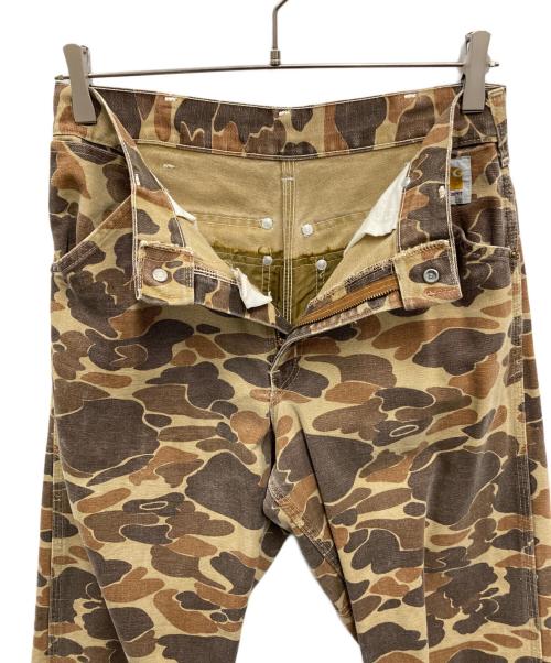 CarHartt（カーハート）CarHartt (カーハート) ダックハンターカモパンツ ブラウン サイズ:30の古着・服飾アイテム