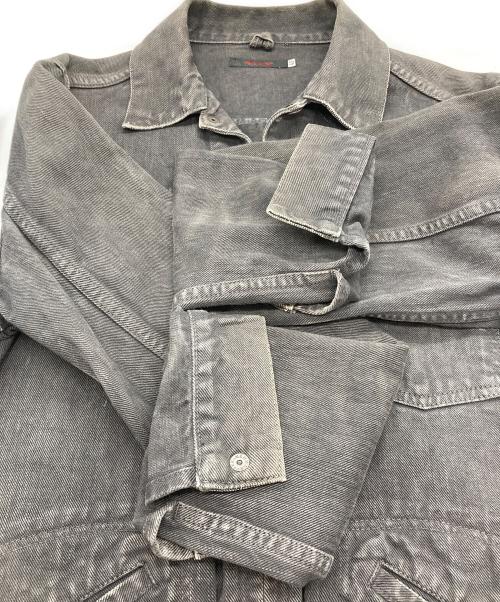 FULLCOUNT（フルカウント）FULLCOUNT (フルカウント) ジップアップデニムジャケット ブラック サイズ:40の古着・服飾アイテム