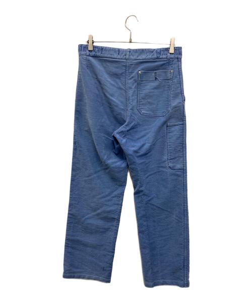 Le Mont Saint Martin French（ル・モンサンマルタン）Le Mont Saint Martin French (ル・モンサンマルタン) モールスキン フレンチワークパンツ ブルー サイズ:SIZE 42の古着・服飾アイテム