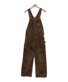 CarHartt（カーハート）の古着「ダック地 オーバーオール」｜ブラウン