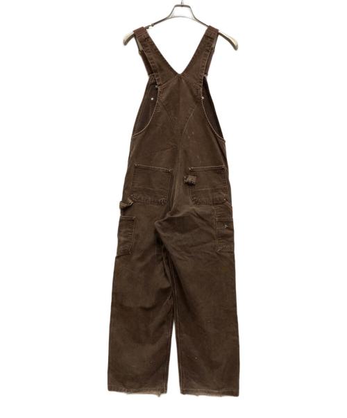 CarHartt（カーハート）CarHartt (カーハート) ダック地 オーバーオール ブラウン サイズ:SIZE 30の古着・服飾アイテム