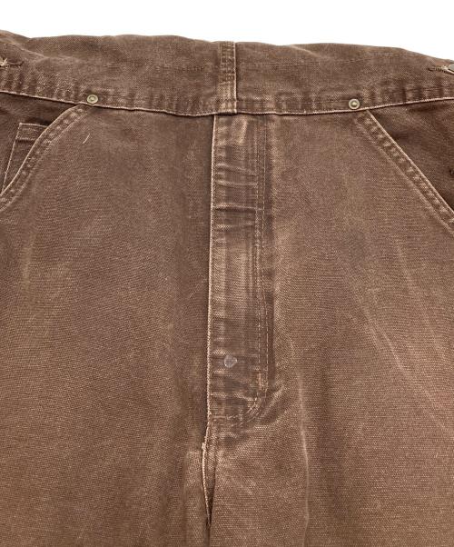 CarHartt（カーハート）CarHartt (カーハート) ダック地 オーバーオール ブラウン サイズ:SIZE 30の古着・服飾アイテム