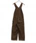 CarHartt (カーハート) ダック地 オーバーオール ブラウン サイズ:SIZE 30：12000円