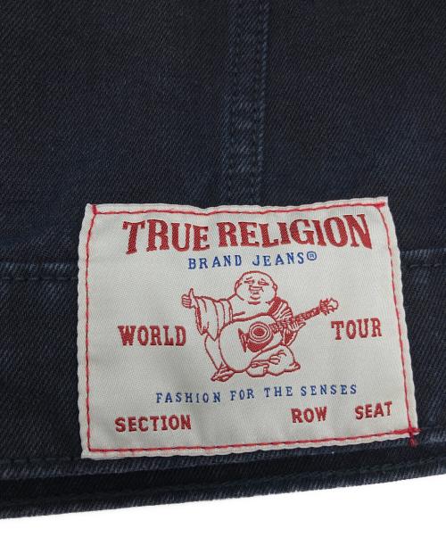 TRUE RELIGION（トゥルー レリジョン）TRUE RELIGION (トゥルー レリジョン) jimmy denim trucker jacket ブラック サイズ:lの古着・服飾アイテム