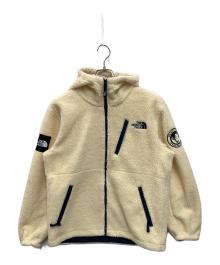 THE NORTH FACE WHITE LABEL（ザノースフェイスホワイトレーベル）の古着「RIMO HOOD FLEECE JACKET」｜アイボリー