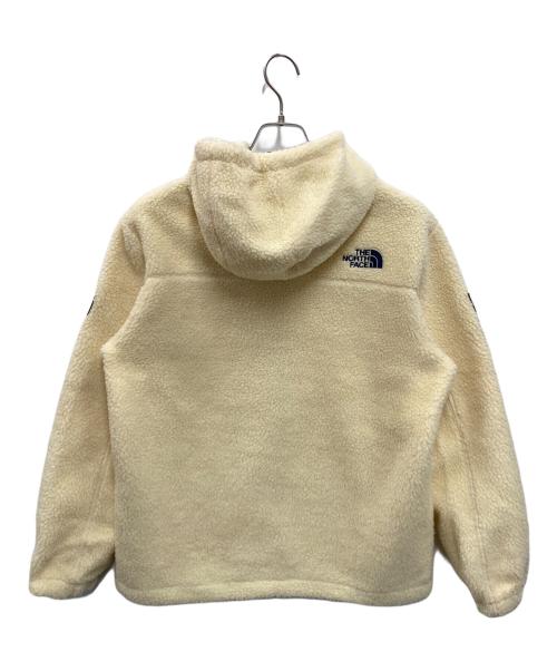 THE NORTH FACE WHITE LABEL（ザノースフェイスホワイトレーベル）THE NORTH FACE WHITE LABEL (ザノースフェイスホワイトレーベル) RIMO HOOD FLEECE JACKET アイボリー サイズ:Mの古着・服飾アイテム
