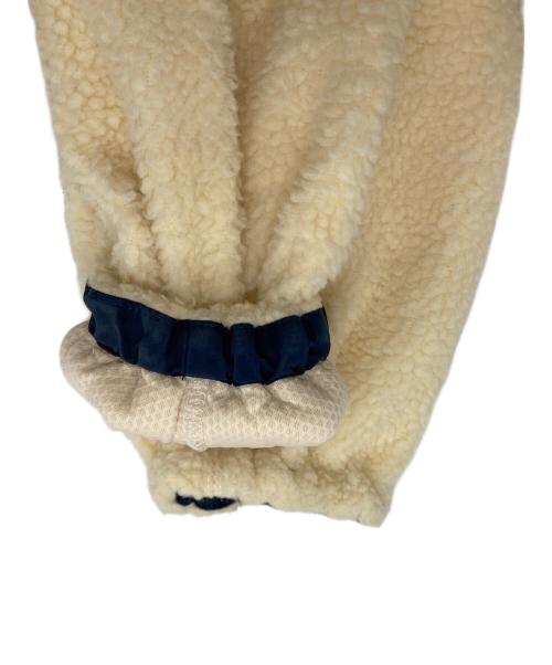 THE NORTH FACE WHITE LABEL（ザノースフェイスホワイトレーベル）THE NORTH FACE WHITE LABEL (ザノースフェイスホワイトレーベル) RIMO HOOD FLEECE JACKET アイボリー サイズ:Mの古着・服飾アイテム
