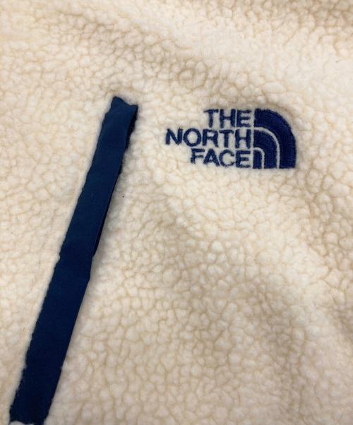 THE NORTH FACE WHITE LABEL（ザノースフェイスホワイトレーベル）THE NORTH FACE WHITE LABEL (ザノースフェイスホワイトレーベル) RIMO HOOD FLEECE JACKET アイボリー サイズ:Mの古着・服飾アイテム