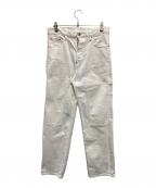 DSQUARED2ディースクエアード）の古着「Loose Carpenter Jean」｜ホワイト