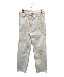 DSQUARED2（ディースクエアード）の古着「Loose Carpenter Jean」｜ホワイト