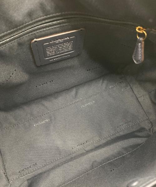 COACH（コーチ）COACH (コーチ) エリス サッチェル 2WAYショルダーバッグ ブルーの古着・服飾アイテム