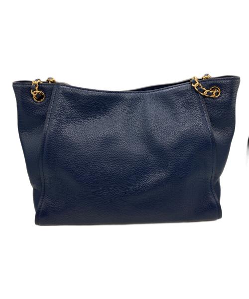 TORY BURCH（トリーバーチ）TORY BURCH (トリーバーチ) トートバッグ ネイビーの古着・服飾アイテム