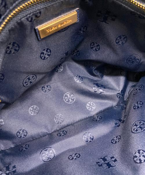 TORY BURCH（トリーバーチ）TORY BURCH (トリーバーチ) トートバッグ ネイビーの古着・服飾アイテム
