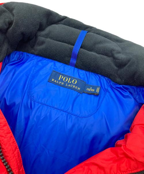 POLO RALPH LAUREN（ポロ・ラルフローレン）POLO RALPH LAUREN (ポロ・ラルフローレン) ビックポニーダウンベスト レッド サイズ:Sの古着・服飾アイテム