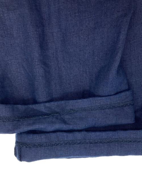 POLO RALPH LAUREN（ポロ・ラルフローレン）POLO RALPH LAUREN (ポロ・ラルフローレン) 2タックリネンパンツ ネイビー サイズ:36の古着・服飾アイテム