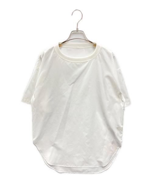 pois（ポワ）pois (ポワ) long blouse tee ホワイト サイズ:1 未使用品の古着・服飾アイテム
