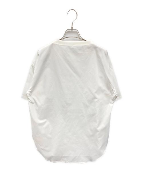 pois（ポワ）pois (ポワ) long blouse tee ホワイト サイズ:1 未使用品の古着・服飾アイテム