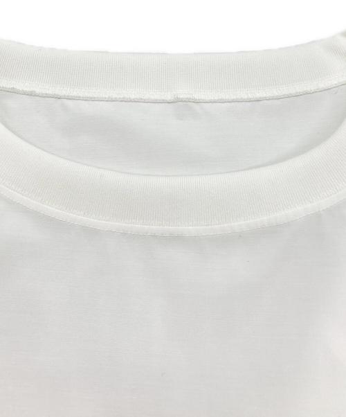 pois（ポワ）pois (ポワ) long blouse tee ホワイト サイズ:1 未使用品の古着・服飾アイテム