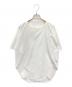 pois（ポワ）の古着「long blouse tee」｜ホワイト