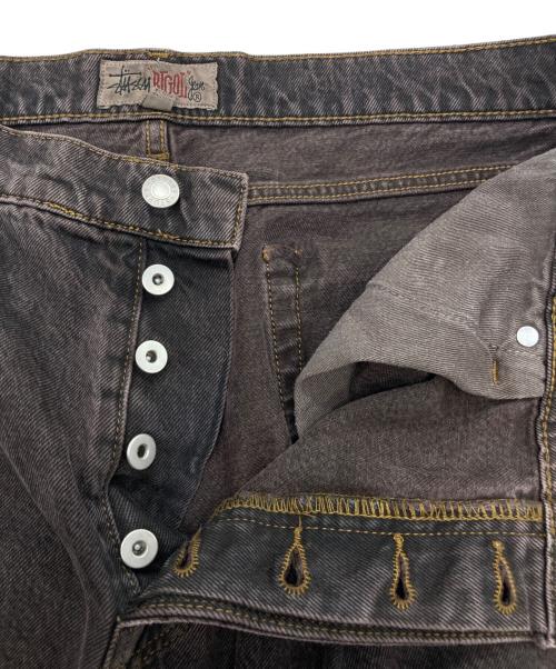 stussy（ステューシー）stussy (ステューシー) DENIM BIG OL JEAN ブラウン サイズ:36の古着・服飾アイテム