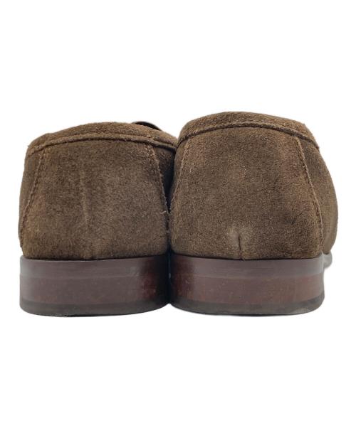 IL MOCASSINO（イルモカシーノ）il mocassino (イルモカシーノ) スエードビットローファー ブラウン サイズ:40 1/2の古着・服飾アイテム