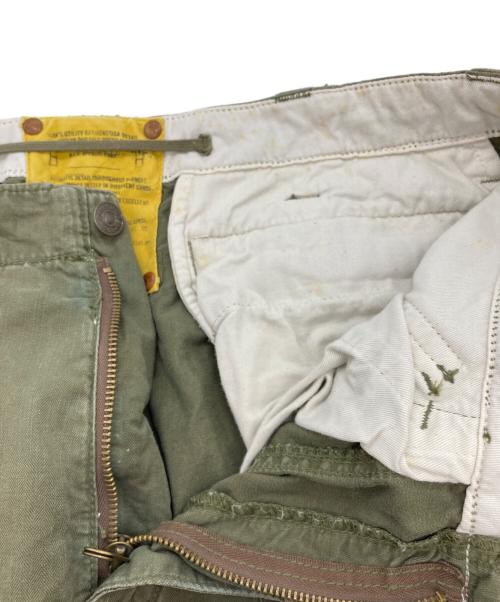 POLO RALPH LAUREN（ポロ・ラルフローレン）POLO RALPH LAUREN (ポロ・ラルフローレン) 【古着】ヘリンボーンツイルカーゴパンツ オリーブ サイズ:35 未使用品の古着・服飾アイテム