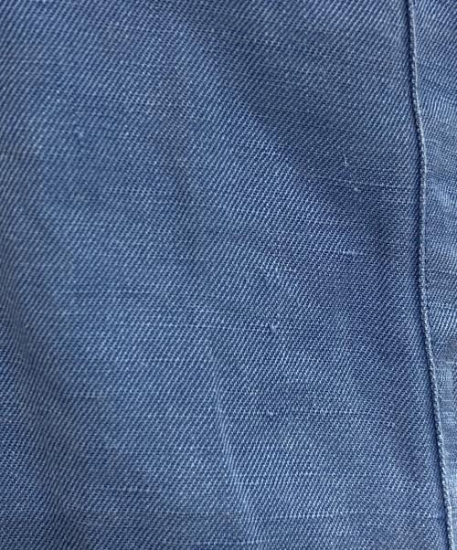 POLO RALPH LAUREN（ポロ・ラルフローレン）POLO RALPH LAUREN (ポロ・ラルフローレン) 【古着】リンネンシルクオープンカラーシャツ ブルー サイズ:Lの古着・服飾アイテム