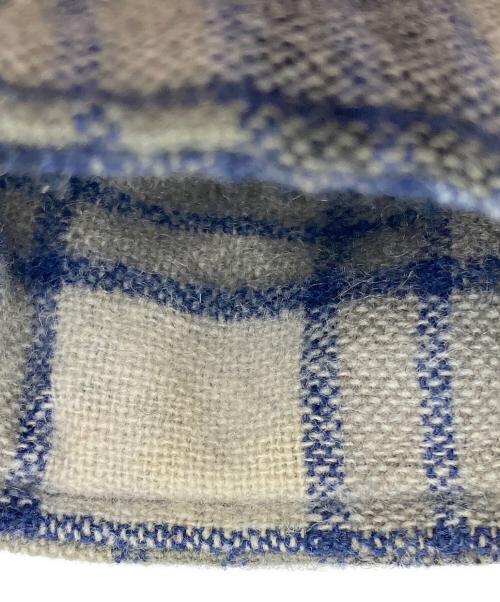 Sears（シアーズ）Sears (シアーズ) オープンカラーボードシャツ グレー×ネイビー サイズ:SIZE 15 1/2の古着・服飾アイテム