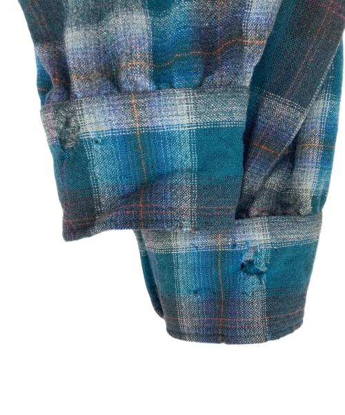 PENDLETON（ペンドルトン）PENDLETON (ペンドルトン) ウエスタンチェックボードシャツ グリーン サイズ:SIZE XL LONGの古着・服飾アイテム