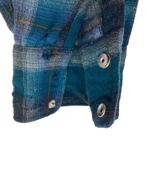 PENDLETON（ペンドルトン）PENDLETON (ペンドルトン) ウエスタンチェックボードシャツ グリーン サイズ:SIZE XL LONGの古着・服飾アイテム