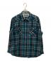 PENDLETON（ペンドルトン）の古着「ウエスタンチェックボードシャツ」｜グリーン