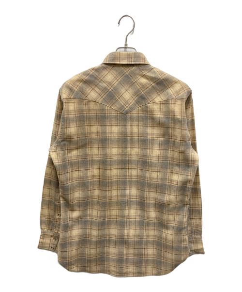 PENDLETON（ペンドルトン）PENDLETON (ペンドルトン) ウエスタンボードシャツ ベージュ サイズ:Mの古着・服飾アイテム
