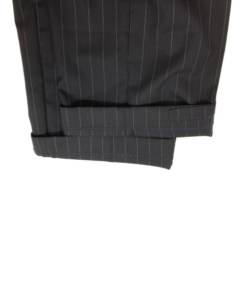 SOUTHWICK（サウスウィック）SOUTHWICK (サウスウィック) ストライプ2タックパンツ ネイビー サイズ:30の古着・服飾アイテム