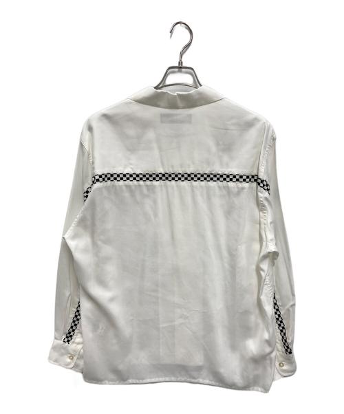 WACKO MARIA（ワコマリア）WACKO MARIA (ワコマリア) SHITCHING SHIRT ホワイト サイズ:Lの古着・服飾アイテム