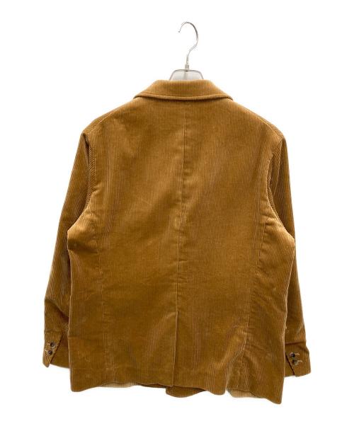 JOURNAL STANDARD relume（ジャーナルスタンダード レリューム）JOURNAL STANDARD relume (ジャーナルスタンダード レリューム) Brisbane moss 8W コーデュロイダブルジャケット ブラウン サイズ:Mの古着・服飾アイテム